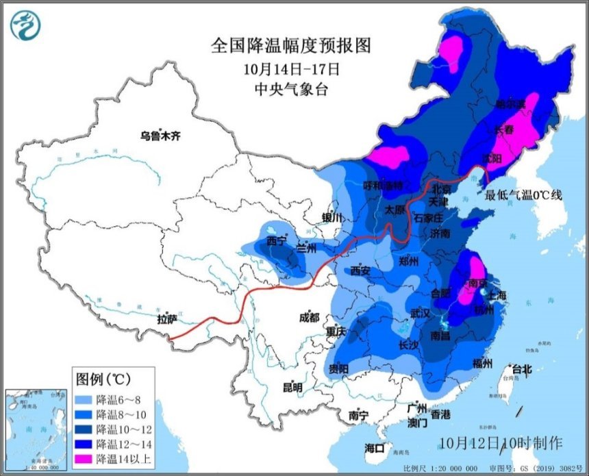 冷空气携大风沙尘影响我国 南方阴雨延续至18日