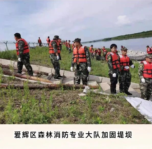 抢抓时机 黑龙江饶河县干部职工众志成城战洪水