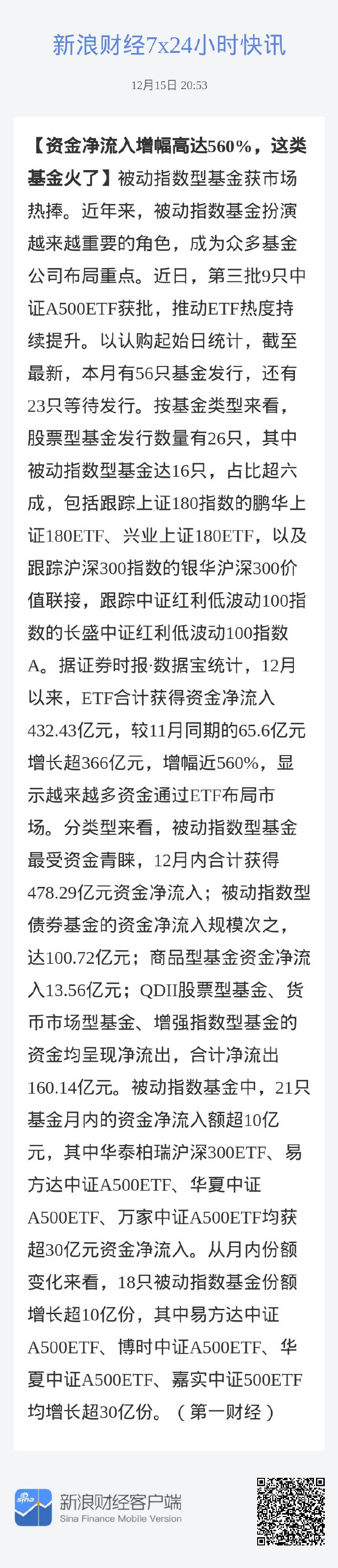 263只ETF获融资净买入 海富通中证短融ETF居首