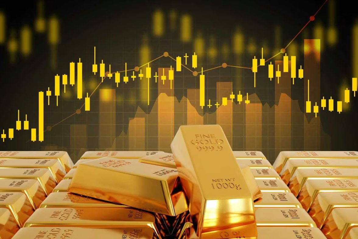 金价震荡下跌，黄金ETF华夏(518850)涨幅收窄，近5日获资金布局4.23亿