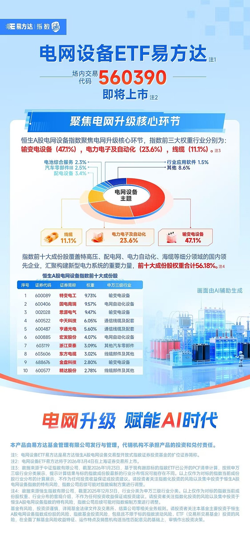 半导体产业链集体下挫，资金逆势加码，半导体设备ETF易方达（159558）半日净申购达1300万份